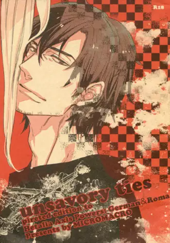 [MICROMACRO (Sako.)] Unsavory Ties (Hetalia: Axis Powers) [English] [Taste and Eat]