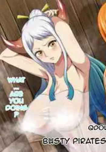 [Q Doujin] Bakunyuu Kaizoku no Yukemuri Ecchi (One Piece) [English]