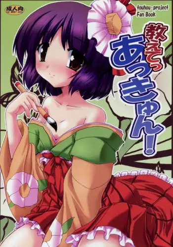 (C78) [Yuugen Jikkou (Gonzaburo-)] Oshiete Akkyun! (Touhou Project)