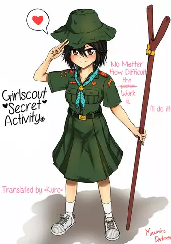 Girlscout secret activity